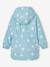 Ciré fille à capuche motifs magiques bleu ciel+rose+sauge imprimé - vertbaudet enfant 