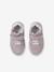 Leather Trainers, Laces & Hook-&-Loop Strap, for Babies fuchsia - vertbaudet enfant 