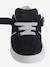 Leather Trainers with Laces and Hook-&-Loop Strap, for Babies navy blue - vertbaudet enfant 