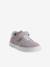 Leather Trainers, Laces & Hook-&-Loop Strap, for Babies fuchsia - vertbaudet enfant 