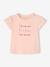 Pack of 2 short-sleeved baby t-shirts - BASICS pale pink - vertbaudet enfant 