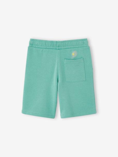 Bermuda sport en molleton garçon menthe - vertbaudet enfant 