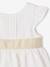 Occasion Wear Dress with Bow at the Back, for Babies white - vertbaudet enfant 
