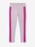 Girls' hooded sweatshirt and leggings sports set lilac - vertbaudet enfant 