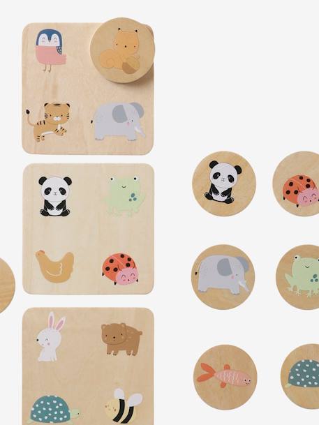 Animal Lotto in FSC®100% Wood wood - vertbaudet enfant 