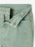 Pantalon slim fille morphologique large anthracite+rose poudré+vert sauge - vertbaudet enfant 
