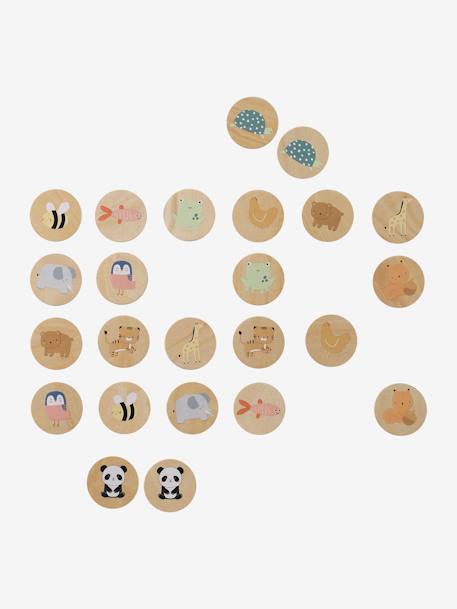 Animal Memory Game in FSC® Wood wood - vertbaudet enfant 