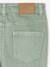 Pantalon fille slim morphologique fin anthracite+rose poudré+vert sauge - vertbaudet enfant 