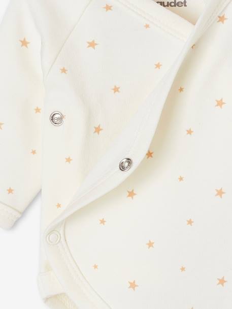 Ensemble naissance 4 pièces bébé spécial prématuré coffret cadeau écru - vertbaudet enfant 