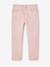 Pantalon slim fille morphologique large anthracite+rose poudré+vert sauge - vertbaudet enfant 