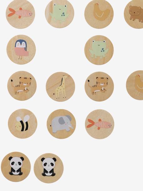 Animal Memory Game in FSC® Wood wood - vertbaudet enfant 