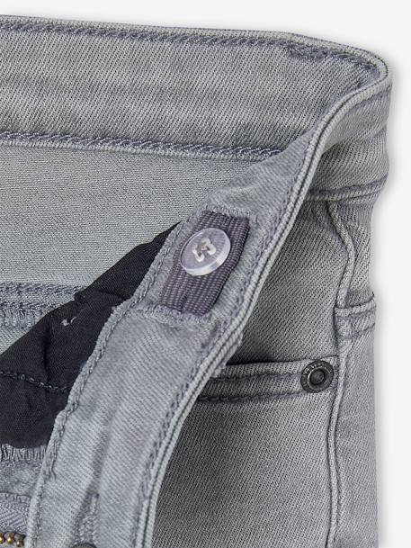 Slim morphological jeans for boys size medium black denim+Dark Blue+Dark Grey+Denim Blue+denim grey+double stone - vertbaudet enfant 