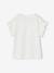 Occasion Wear T-Shirt with Floral Wreath, for Girls white - vertbaudet enfant 