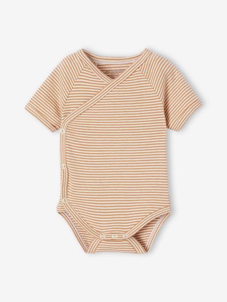 Lot de 5 bodies bébé manches courtes Montgolfière écru - vertbaudet enfant 