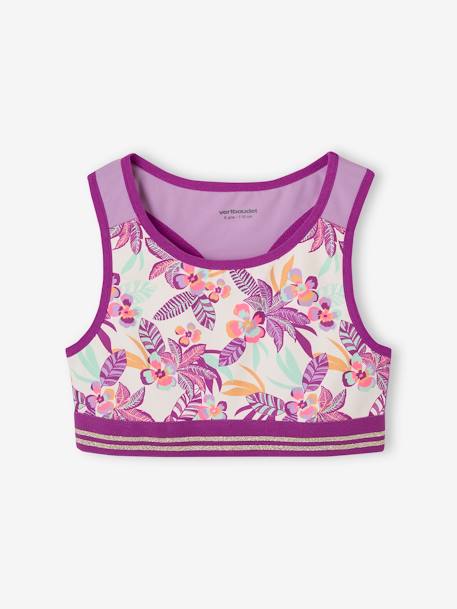 Pack of Tops + Sports Bra for Girls ecru - vertbaudet enfant 