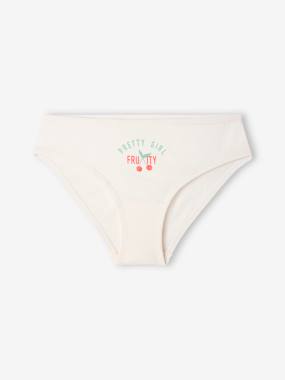 Fille-Lot de 7 culottes fille fantaisie