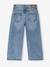 Jean fille large morphologik tour de hanches fin bleu clair+bleu foncé+bleu moyen - vertbaudet enfant 
