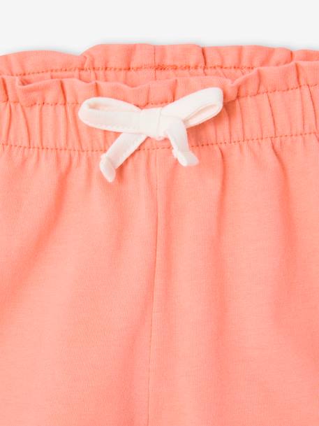 T-Shirt & Shorts Set for Babies, Minnie Hearts Disney® coral - vertbaudet enfant 