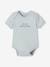 Lot de 5 bodies bébé garçon manches courtes coffret cadeau bleu - vertbaudet enfant 