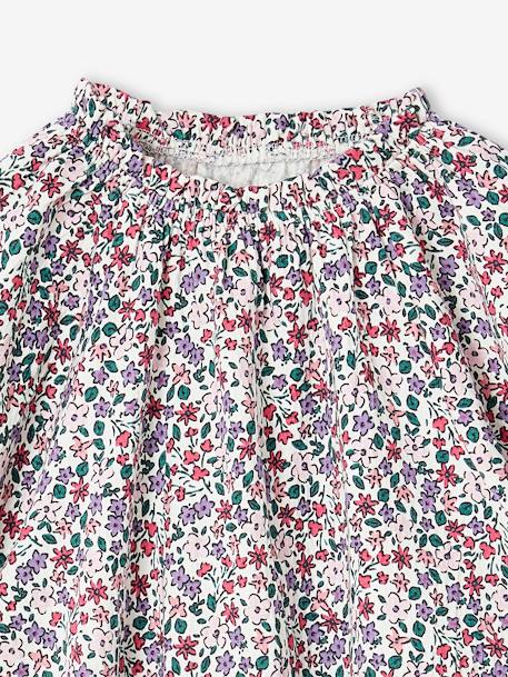 Crop Top for Girls coral+ecru+sage green - vertbaudet enfant 