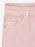 Pantalon slim fille morphologique large anthracite+rose poudré+vert sauge - vertbaudet enfant 