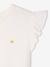 Robe fille effet 2 en 1 écru+indigo+rayé rose+rose pâle - vertbaudet enfant 