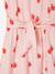 Strawberry print frill dress for girls pale pink - vertbaudet enfant 