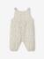 Combinaison bébé naissance en gaze de coton beige+blanc+écru+tilleul imprimé - vertbaudet enfant 