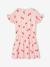 Strawberry print frill dress for girls pale pink - vertbaudet enfant 