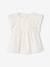 Occasion Wear Blouse in Broderie Anglaise for Girls white - vertbaudet enfant 