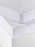 Pack of 2 waterproof mattress protectors in sponge towelling can be boiled white - vertbaudet enfant 