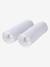 Pack of 2 waterproof mattress protectors in sponge towelling can be boiled white - vertbaudet enfant 