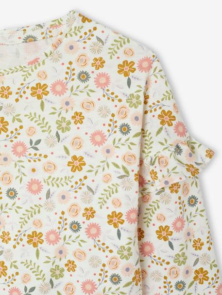 Pack of 2 Flower Power Pyjamas, BASICS pale blue - vertbaudet enfant 