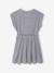 2-in-1 effect dress for girls ecru+navy blue+printed white+vanilla - vertbaudet enfant 