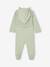 Baby body, leggings and scarf set sage green - vertbaudet enfant 