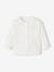 Occasion Wear Outfit: Shirt & Shorts for Babies beige+sage green - vertbaudet enfant 