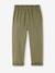 Pantalon fille style paperbag Lyocell fluide corail+kaki+rose - vertbaudet enfant 