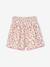 Floral cotton gauze shorts for girls multicoloured - vertbaudet enfant 
