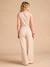 Honeycomb Pyjama Jumpsuit for Pregnancy & Nursing, ENVIE DE FRAISE marl beige - vertbaudet enfant 