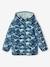Reversible lightweight puffer jacket for boys green+ocean blue - vertbaudet enfant 