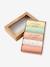 Lot de 5 bodies bébé fille manches courtes coffret cadeau écru - vertbaudet enfant 