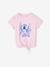 Short Sleeve T-Shirt with Knot, 'Good day' Disney® Stitch soft lilac - vertbaudet enfant 