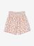 Floral cotton gauze shorts for girls multicoloured - vertbaudet enfant 