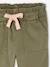 Pantalon fille style paperbag Lyocell fluide corail+kaki+rose - vertbaudet enfant 
