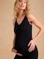 2-Piece Seamless Maternity Set with Lace black - vertbaudet enfant 