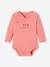 Sleepsuit baby gift set and 2 personalised little heart bodysuits sweet pink - vertbaudet enfant 