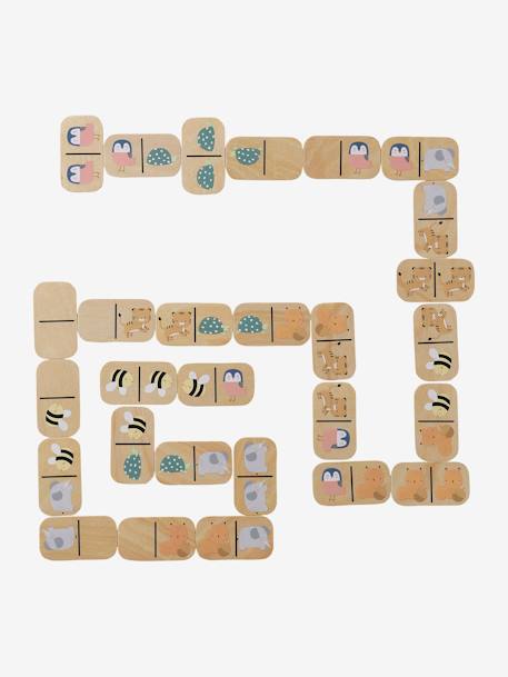 Jeu de dominos en bois FSC® bois - vertbaudet enfant 