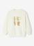Gold-motif sweat top and leggings set for girls sage green - vertbaudet enfant 