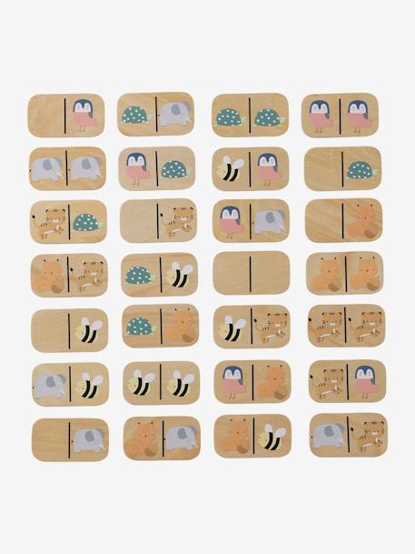 Jeu de dominos en bois FSC® bois - vertbaudet enfant 