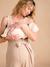 Honeycomb Pyjama Jumpsuit for Pregnancy & Nursing, ENVIE DE FRAISE marl beige - vertbaudet enfant 